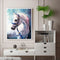 Fine Horse Oil Paint By Numbers Kit DIY Acrylic Painting on Canvas Frameless