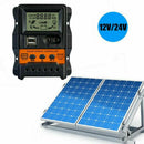 Regulator Photovoltaic Power Controller Solar Charge Controller Panel Dual USB