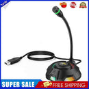 Voice Microphone Wired Rgb Laptop Microphone for Computer Recording Confere