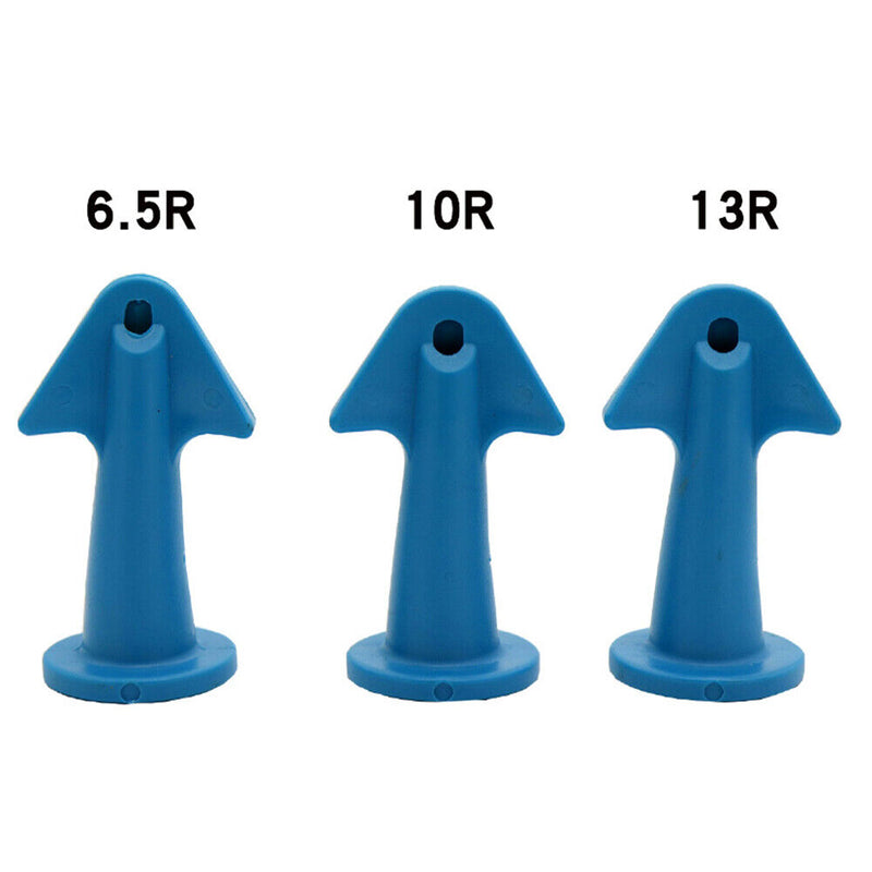 Caulking Construction Silicone Remover Caulk Finisher Grout Scraper (Blue) Newly