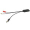 Bluetooth 2RCA AUX Cable Adapter for Phone/Pad/MP3 AUX for Car w/2RCA Interface`