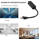 1 Male to 3 Female RJ45 Ethernet Splitter Cable Super Cat5 Cat5e Cat6 Cat7