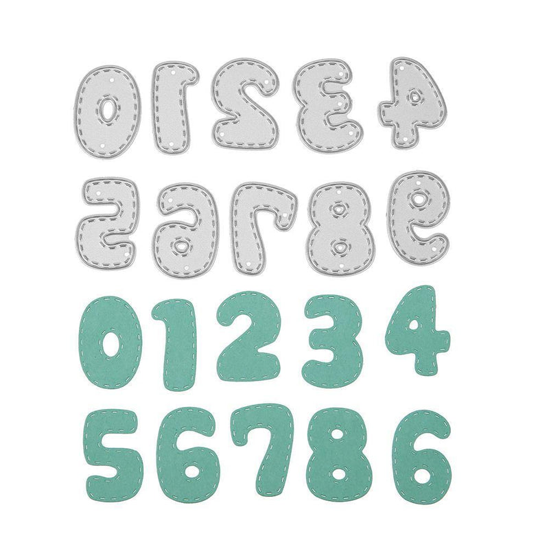 Hillrong 2Pcs DIY Cutting Muore Stencil Scrapbooking Embossing Stencil, Hand Giver