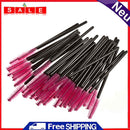 100PC Disposable Eyelash Brush Eyelash Rod Applicators Spooler Constitution-