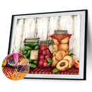 Full Round 5D DIY Diamond Painting Kitchen Supplies Embroidery Cross Stitch Arts