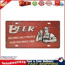 Metal Tin Sign Plaque Wall Beer Advertisement Posters Iron Painting (B) Newly
