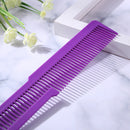 Hairdressing Carbon Anti-static Comb Wide Tooth Hair Clipper Comb (Purple) Newly