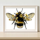 Bee Animal DIY Rhinestone Picture Full Round Drill Painting Kit Diamond Dra