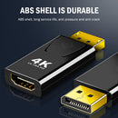 DP to HDMI-compatible Converter for PC TV Displayport Male to 4K Video Fema