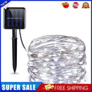 5V Christmas Lights Waterproof 8 Modes Party Lamps for Bedroom(10M-White Li