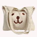 Women Large Capacity Winter Casual Shoulder Pouch Embroidered Shoulder Bags