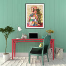 5D DIY Full Drill Diamond Painting Sewing Machine Embroidery Kit Home Decor