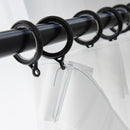 2pcs Palm Leaf Windows Tulle Curtains Bedroom Screen Drapes (White)