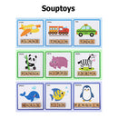 Wooden English Words Puzzle Game Writing Early Learning Educational Toys Kits