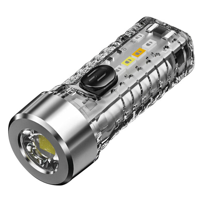 LED SMD Keyring Torches Portable Pocket Torch Adjustable for Camping Accessories