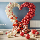 Frame Holder Column Base With Stand Balloon Arch 59inch Love Heart Plastic