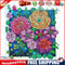 5D Part Special Shaped Drill Crystal Diamond Painting Flower Kit Art Craft