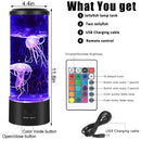 Changing Light Night Light Jellyfish Lava Lamp Desk Decor Lamp Aquarium Lamp