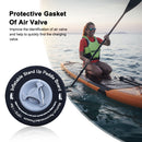 Kayak Inflatable Boat Air Valve Adapter Connector Protection Ring for Canoe