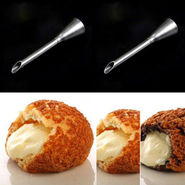 Dessert Puff Fondant Cake Decorating Tips Nozzle Icing Piping Baking Tool