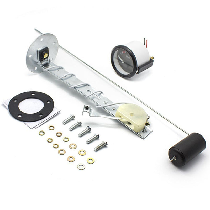 with Fuel Sensor Pointer Kit Fuel Gauge Fuel Level Gauge Car Oil Meter Sender
