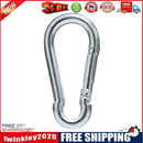 Alloy Steel Carabiner Outdoor Camping Hook Buckle Climbing Tools (8mm)