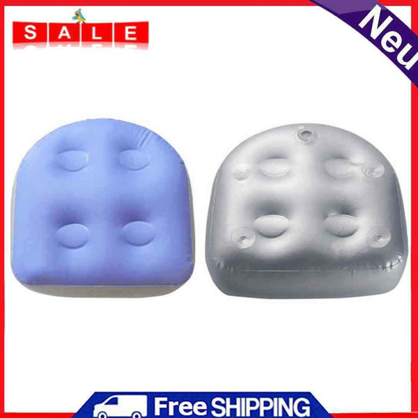 PVC Inflatable Cushion Spa Booster Inflatable Cup Spa Tub Suction Seat Pad