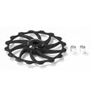 Mi Xim Mountain Bike Rear Derailleur Bearing Pulley Guide Wheel (Black 16T)