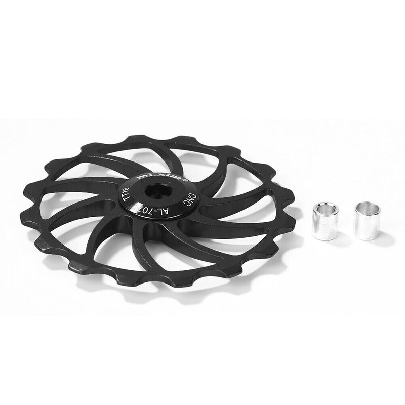 Mi Xim Mountain Bike Rear Derailleur Bearing Pulley Guide Wheel (Black 16T)