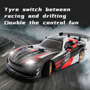 #A 1/16 4wd 2.4ghz 16km/h Racing Car High Speed Rc Racing Drift Car with Led Lig