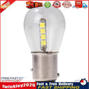 LED Bulb 1157 BAY15D 3030 SMD Glass Turn Signal Brake Light Bulb (White) Newly