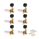 6pcs Open Machine Heads String Tuners Tuning Pegs for Classic Guitar Parts Newly