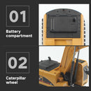 Remote Control Engineering Car Models 1/24 6 Channels RC Excavator Truck Toys