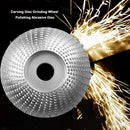 Wood Angle Grinding Wheel Woodworking Abrasive Sanding Carving Rotary Tool Newly