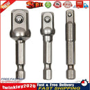 3pcs Hex Shank Drive Screwdriver Drill Bit Electric Socket Wrench Adapter Newly