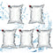 5pcs 20L Aluminum Foil BIB Bag Beer Wine Juice Storage Bag-in-Box with Tap Newly