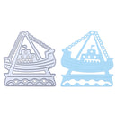 Pirate Ship DIY Puzzle Metal Stencil Scrapbook Craft Cutting Die
