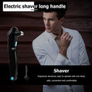 Electric Back Hair Shaver for Men Body Razor Folding Long Handle Hair Removers
