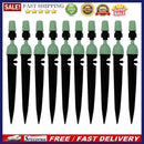 Hose Drippper Irrigation Nozzle Adjustable Garden Spiked Sprinkler Yard Irr