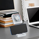 Foldable Mini Hanging Neck Fan Summer Silent Cooling Personal Fan (White)