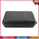 Outdoor Waterproof Sealed Box Shockproof EDC Tools Storage Case (Black XL)