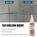 100ml Tile Adhesive Loose Empty Hollow Drum Glue Tile Repair Agent (Orange)
