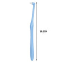Orthodontic Interdental Brush Cleaning Soft Toothbrush Oral Care (Blue)