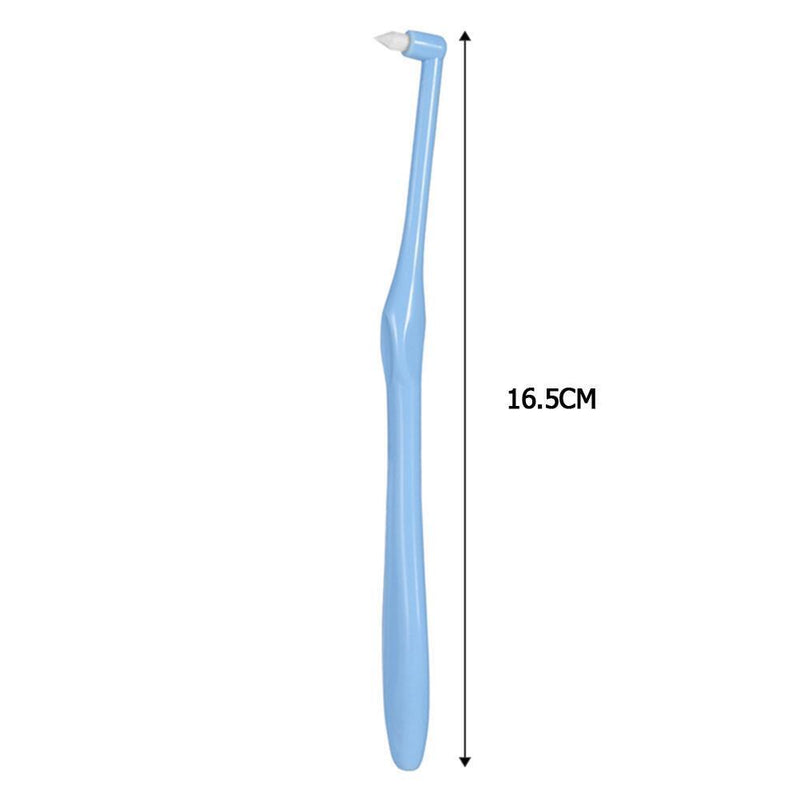 Orthodontic Interdental Brush Cleaning Soft Toothbrush Oral Care (Blue)