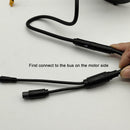 Mid Drive Lamp Group Adapter Cable Bafang Front And Rear Lights Retrofit bs.