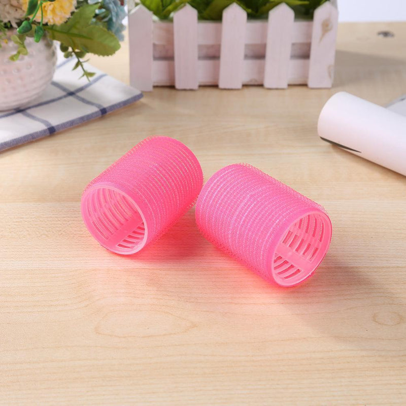 12pcs Self Grip Hair Rollers Hairdressing Home Use DIY Hair Curlers (44mm) Newly