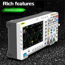 2 in 1 2 Channels 7 inch TFT LCD Digital Oscilloscope Signal Generator