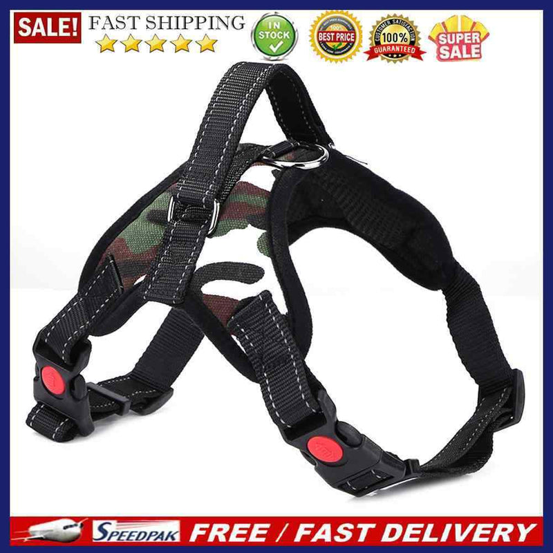 Adjustable Harness Vest Dogs Safe Puppy Pets Chest Strap Leash Puppy Accessor
