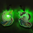 2x DIY Full Special Shape Diamond Painting Keychain Bag Decor Kit (DYSK11)
