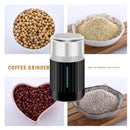 Electric Multigrain Coffee Bean Grinder Nut Spice Grinding Machine (Black) Newly
